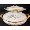 Image 1 : Limoges France Serving Dishes  Casserole Oven Safe Luxurious China Dinnerware