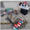 Image 1 : Car Owners Essentials - 2 Tonne Hydraulic Jack Drain Hoses Trailor Hitch & More
