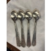 Image 2 : Sterling Silver Vintage Birks large Serving Spoons 4 @ 379.7 g