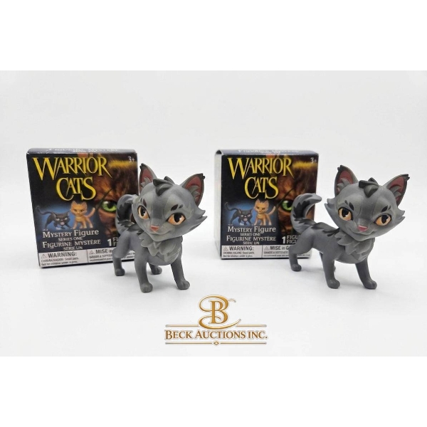 6 Warrior Cats Miniature Figures with Original Boxes
