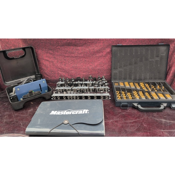 Mastercraft Drill Bit Set, Router Bit Set, Drill Doctor 350X