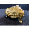 Image 1 : Heart Shaped Gilt Metal Jewelry Box 3.5L
