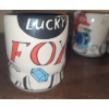 Image 3 : The Bowl Maker- Set of 9 "Lucky Fox" Drinking Cups (9 Oz Size)