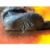 Image 3 : Carved Mother and Child on Bronze Background 11Wx14H