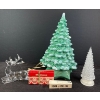 Image 1 : Vintage Tree lights (Tallest is 20T) , Reindeer Decor