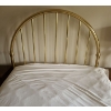 Image 3 :  Double Bed Including Box Spring, Mattress, Brass Bed Frame 