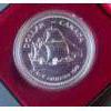 Image 2 : RCM Proof Uncirculated Coin Collection - 1979 Griffen 1981 Trans Canada Railway 1991 Steamer Front
