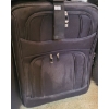 Image 8 : Luggage- Vintage Blue Carry-On, Tallest: No Tag 16 W, 8 D, 25 T, Smaller by Protocol and Westjet