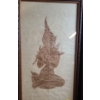 Image 3 : Three South Asian Rubbing, Unsigned, Framed Under Glass, 13.5 X 23.5