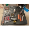 Image 1 : Various Hnd Tools, Xacto Set, Heat Gun, Soldering Kit, Micrometer, File, Mini Hacksaw, Screwdrivers,
