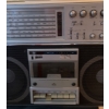 Image 4 : Vintage Silver Brand Ghetto Blaster w/ Toshiba Television