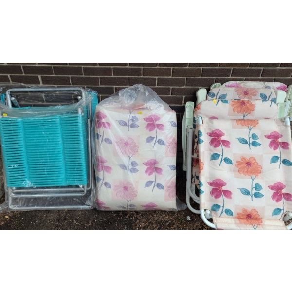 Patio Chairs, Loungers and Lots of Cushions 