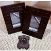 Image 4 : Home Decor Lot with Accent Table, LED Candles, Frames and Shells