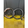 Image 1 : ZIPP Front & Back Carbon Fibre Triathlon Wheels Retail Value was$2800 These are in Amazing Condition