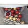 Image 15 : Contents of Closet: Holiday Decorations and 3 Rolling Carts, Dishes, Candleholder 16 T 