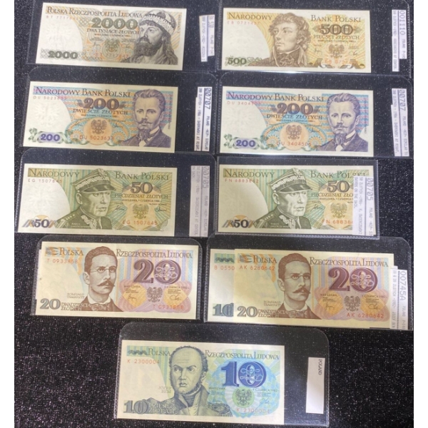 Collection of Polish Paper Money