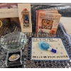 Image 10 : Variety Box !! A collection of memorabilia includes Canadian Musician Ian Tyson, pins, linens, etc 