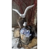 Image 1 : Vintage Concrete Seagulls - 35'tall - Yard Decor 
