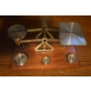 Image 3 : Beautiful Brass Scale, Made in England - 7W, 4D, 3T 