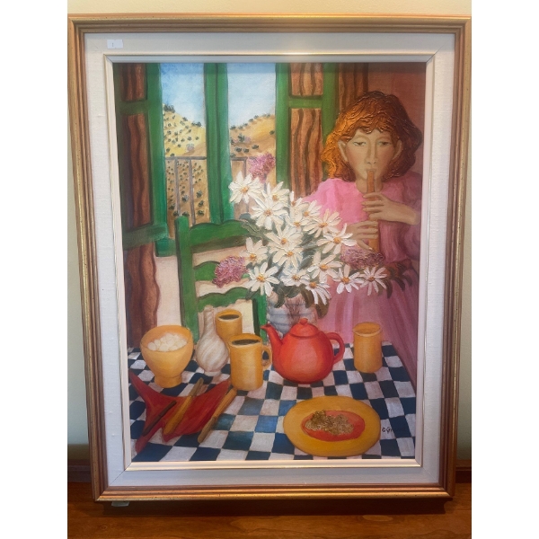 Francine Gravel (b.1944) Oil on Canvas 23.5" x 30"