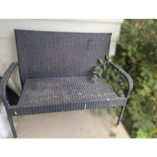 Outdoor Patio Bench 47 W, 21 D, 37 T 