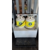 Image 1 : 2 Half Full Propane Cylinders White Wooden Starage Chest Full Of Heavy Duty Straps & Truck Accessor 