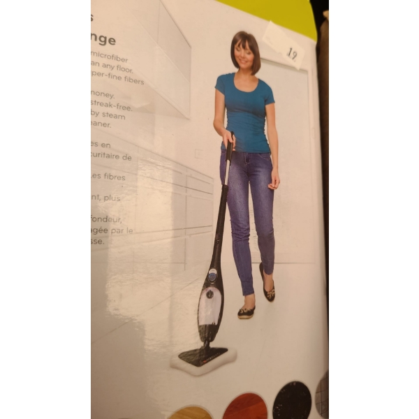H20 Microfibre Pad Floor Mop (New in Box) 