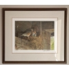 Image 1 : Robert Bateman's "Robins At The Nest" Art Print  445/950  25" x21" tall