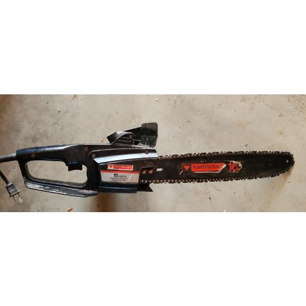 Mastercraft Model CS100 Electric Chainsaw 