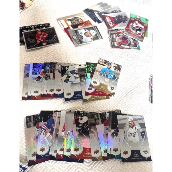 Assorted Upper Deck NHL Hockey Trading Cards