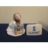 Image 1 : LLADRO 'Heather' Ballerina 1978 Porcelain Figure  #1359 (10W, 5D, 5T) & Porcelain Sign (4W, 2D, 3T)