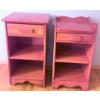 Image 3 : Vilas Maple Wooden Nightstands with Single Drawer and Shelving