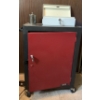 Metal Lock Box On Castors 27T w/ Lockable Cash Box