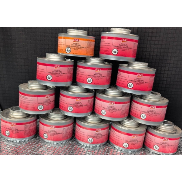 13 GFS Chafing Fuel Cans 198g Each
