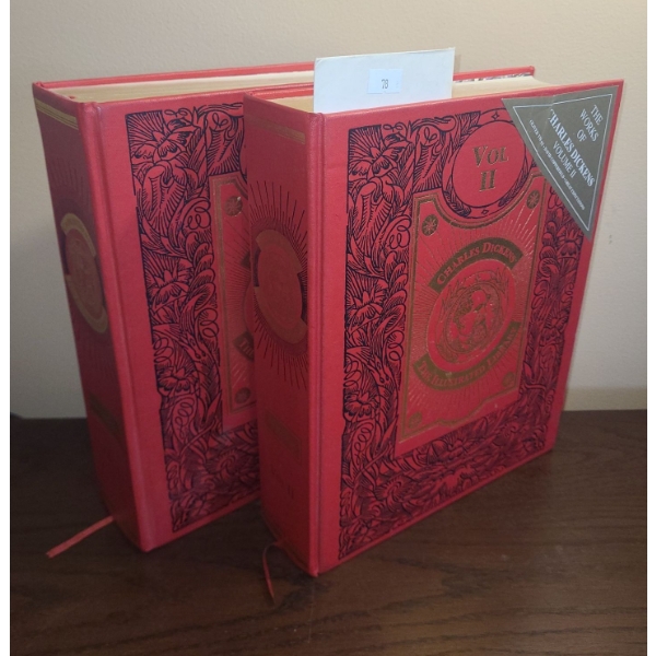 Illustrated Library Works of Charles Dickens Volumes I and II, Published 2007