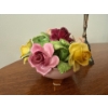 Image 9 : Decorative Dishware By W.Hoocroft England, Bone China Flower Bouquet Staffordshire  & More