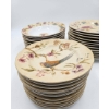 Image 2 : 12 Plates Each Model and 11 Cups with Florals and Birds