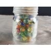 Image 8 : Collection of Vintage Canadian Souvenir Pins with a Jar of Marbles