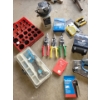 Image 2 : Assorted Tool Set Collabo - Rivets Tin Snips Drill Bits Heavy Duty Stapler Tool Sharpener & More