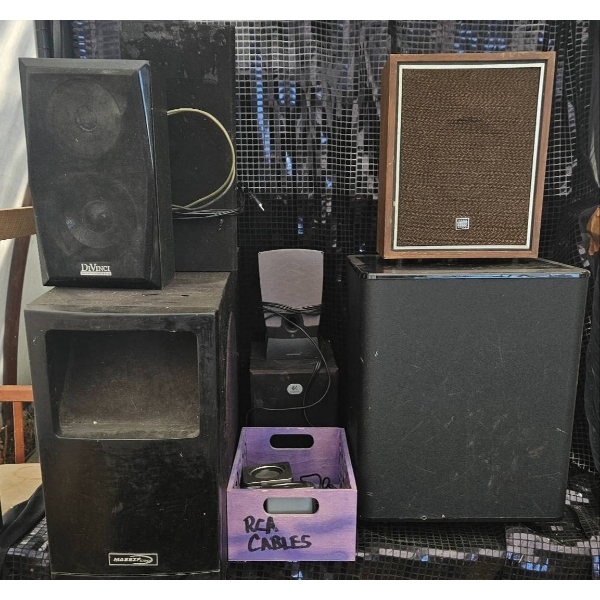 Speaker and Audio Equipment Lot