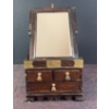 Image 8 : Wood Jewellery Chest with Brass Hardware and Mirror
