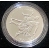 Image 1 : 1998 Canadian 50-Cent Sterling Silver Coin From The "Canadian Sports Firsts" 92.5% Silver 9.3 Grams