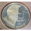 Image 2 : 1995 Silver & Aureate Peacekeeping Dollar Coin Proof Set