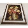 Image 1 : Angie Strauss - Oil On Board Framed Floral Art - 1/175 Signed & Numbered 