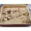 Image 7 : 2 Strands of Authentic Cultered Pearls (Some Damage), With 2 Sets of Imitation Pearl Studs 