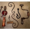 Image 2 : Antique Tools Accessories - Manual Drills Anvil & More 