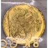 Image 4 : 8 Karat Gold Sovereign Coins; Set of 2, Unopened, Package Weighs 0.7g