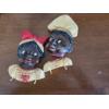 Image 4 : Figurines Including Resin Owl and Chalkware Wall Hangers