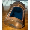 Image 4 : Antique Ship Lamp - Portside Lantern Crucial For Maritime Navigation 6T  