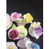 Image 4 : Porcelain Flowers Including: Small Rose Topped Box